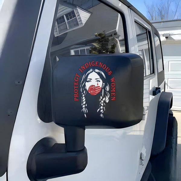 🔥 LIMITED TIME OFFER - Protect Indigenous Women MMIW Braided Decal