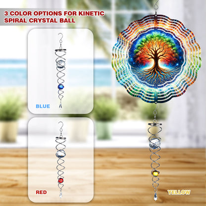 Magical Tree Of Life Synthetic Wind Spinner