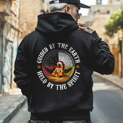 Guided by the Earth Held by the Spirit - Two Sides - Unisex T-Shirt/T-Shirt V-Neck/Hoodie/Sweatshirt