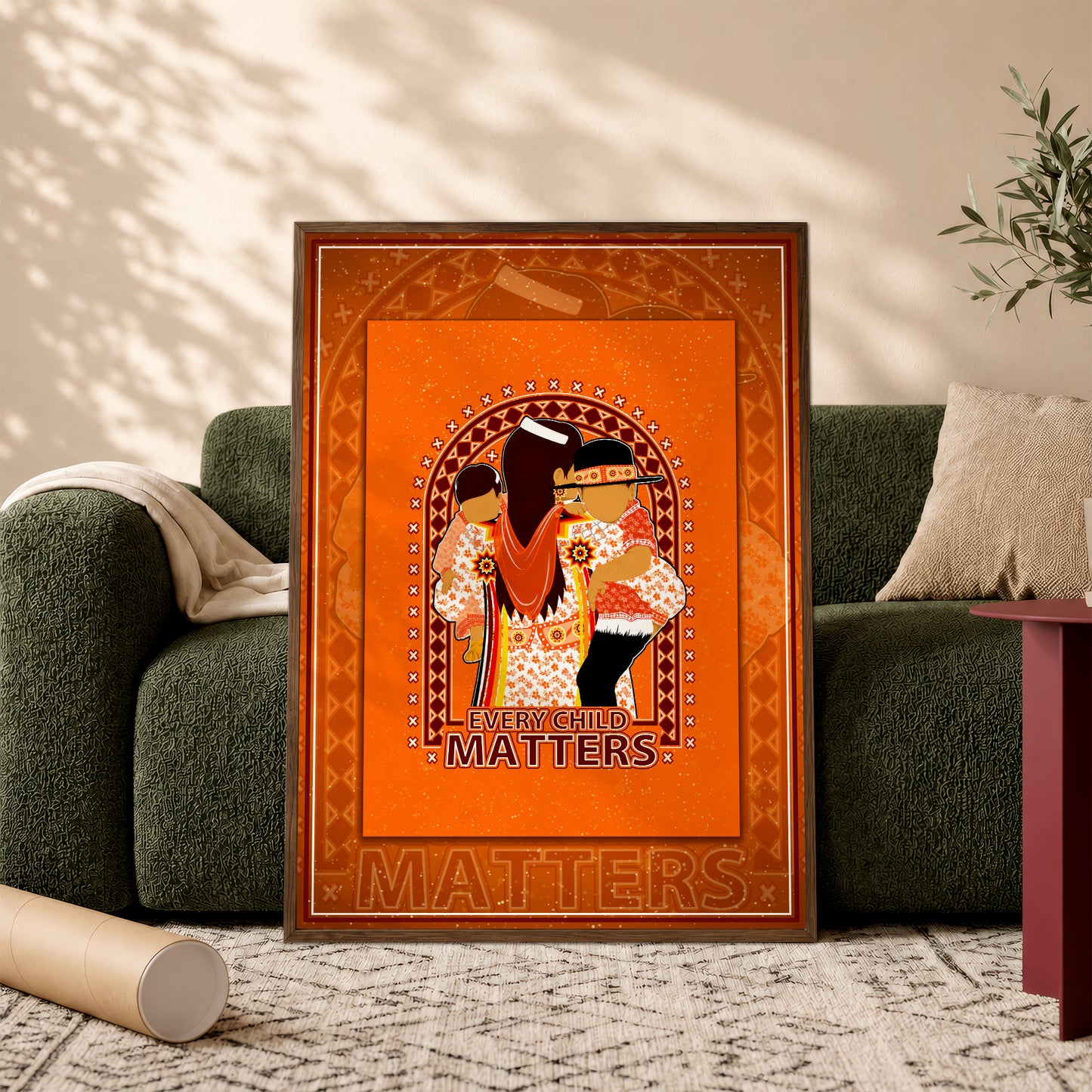 Every Child Matters - Black Mother & Children Wall Art