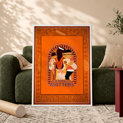 Every Child Matters - Black Mother & Children Wall Art