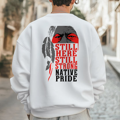 Protect Indigenous Women Red Hand Feather - Two Sides - MMIW Unisex T-shirt/Hoodie/V-Neck/Sweatshirt