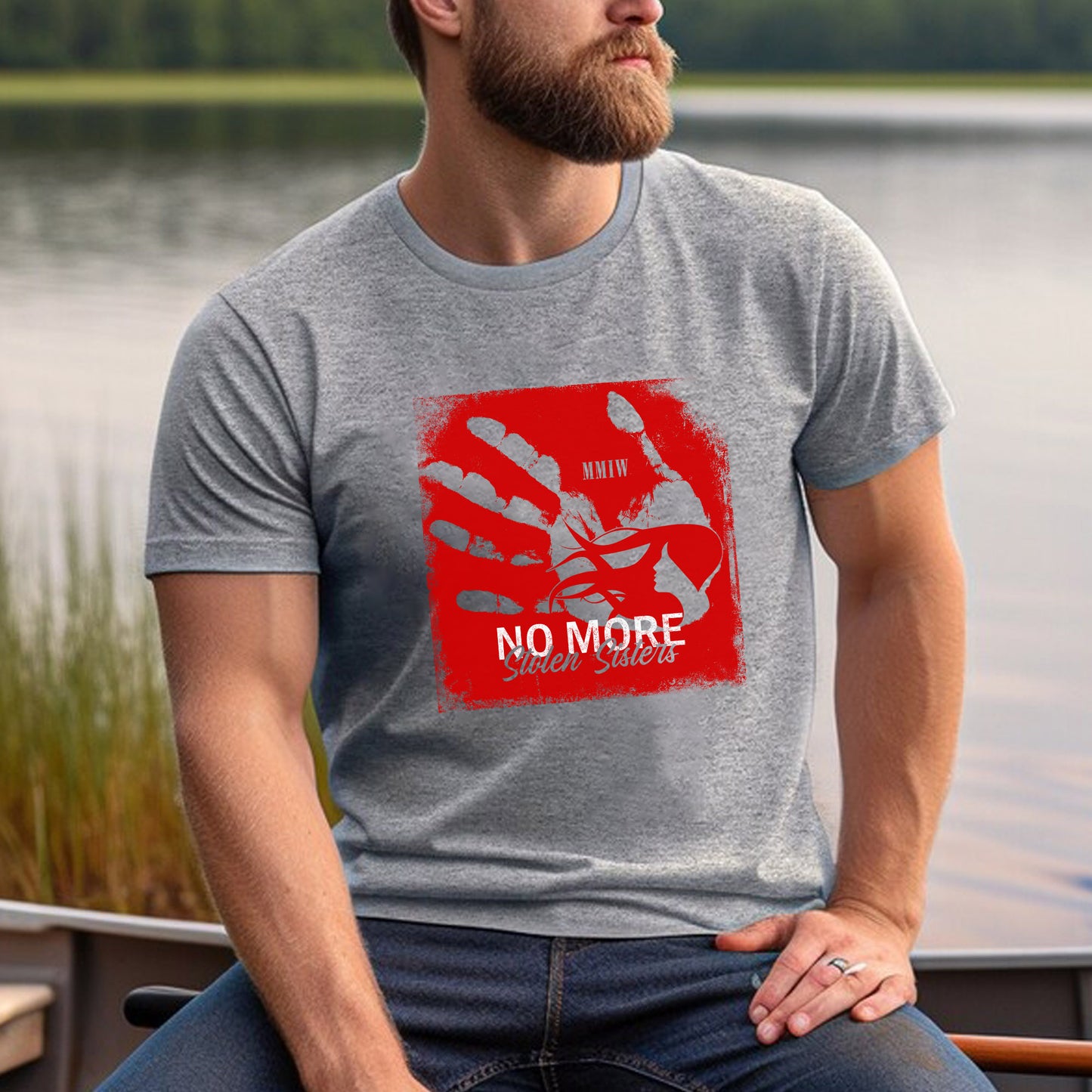 No More Stolen Sisters  – Remember & Honor Unisex Hoodie/T-Shirt/ T-Shirt V-Neck/Sweatshirt
