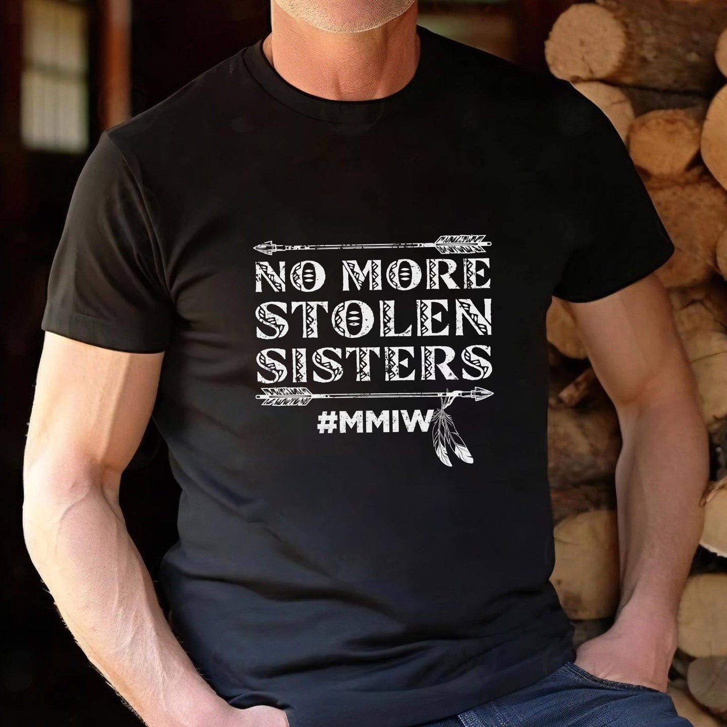 MMIW No More Stolen Sisters Unisex T-shirt/T-shirt V-Neck/Hoodie/Sweatshirt