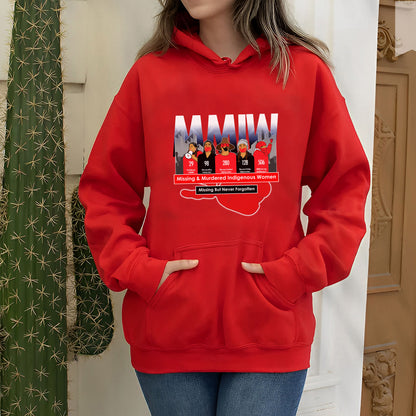 MMIW Missing But Never Forgotten Unisex T-Shirt/T-Shirt V-Neck/Hoodie/Sweatshirt