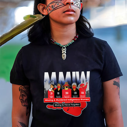 MMIW Missing But Never Forgotten Unisex T-Shirt/T-Shirt V-Neck/Hoodie/Sweatshirt