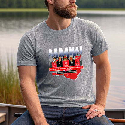 MMIW Missing But Never Forgotten Unisex T-Shirt/T-Shirt V-Neck/Hoodie/Sweatshirt