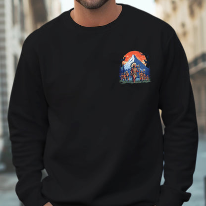 No One Is Illegal on Stolen Land Indigenous Graphic - Two sides - Unisex T-Shirt/T-Shirt V-Neck/Hoodie/Sweatshirt