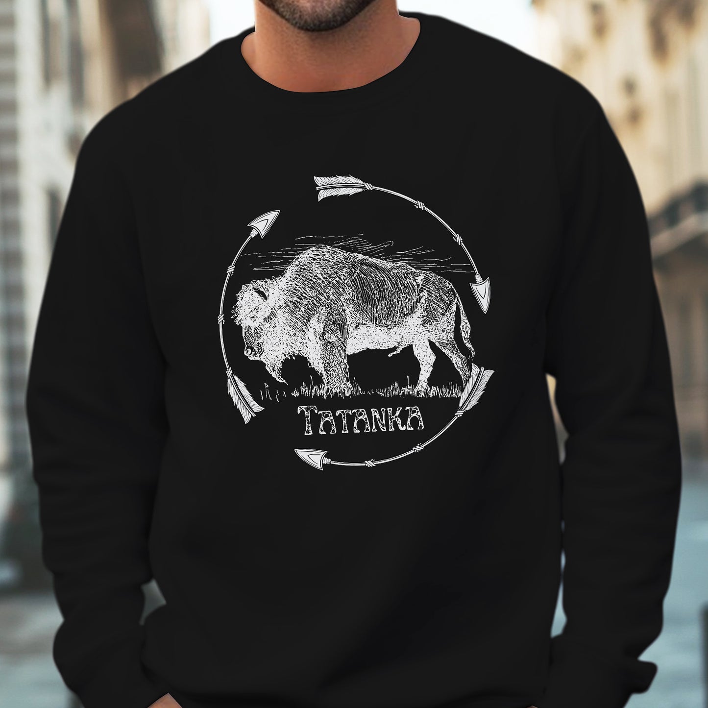 Tatanka Native American Bison Unisex T-shirt/V-neck T-shirt /Hoodie/Sweatshirt