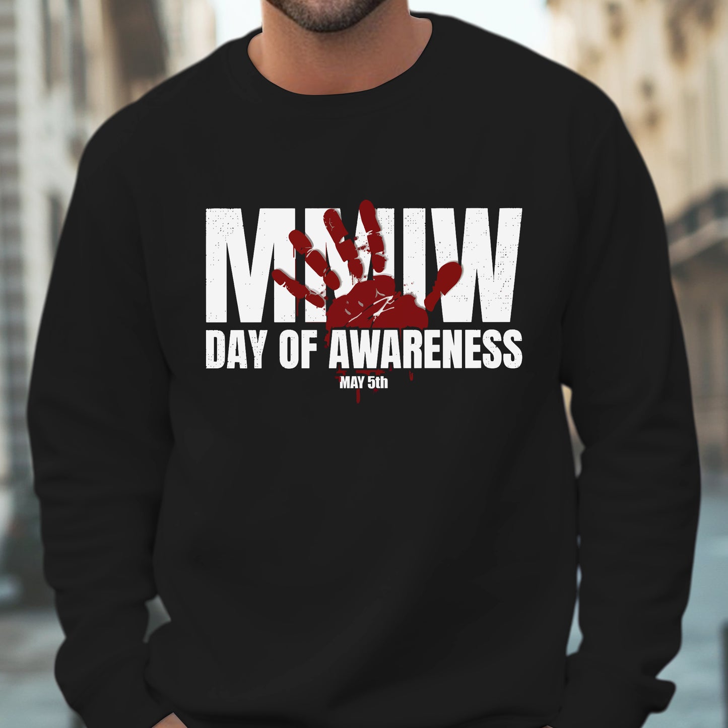 MMIW Day of Awareness - MMIW Unisex T-Shirt/Hoodie/V-Neck/Sweatshirt - Support Justice for Missing Indigenous Women