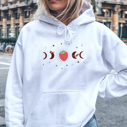 Strawberry Moon Native Spirit Celestial Unisex T-shirt/T-shirt V-neck/Hoodie/Sweatshirt