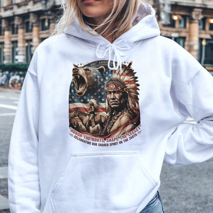 250th Anniversary Native American Spirit - Unisex T-shirt/V-neck T-shirt/Hoodie/Sweatshirt