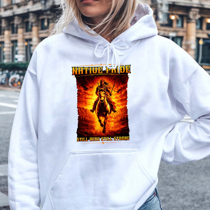 Native Pride - Still Here Still Strong Indigenous Heritage Unisex T-shirt/T-shirt V-neck/Hoodie/Sweatshirt