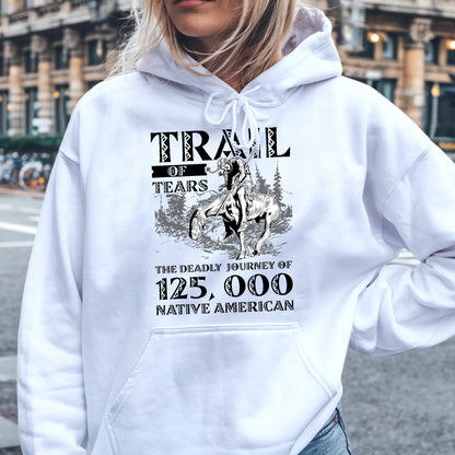 Trail of Tears Memorial - 125,000 Native Americans Lost Art Unisex T-Shirt/Hoodie/Sweatshirt