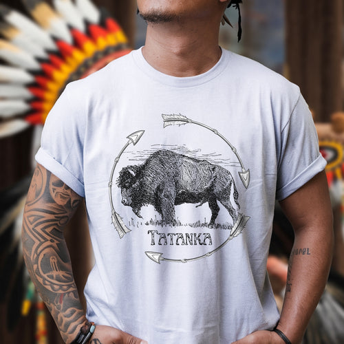 Tatanka Native American Bison Unisex T-shirt/V-neck T-shirt /Hoodie/Sweatshirt
