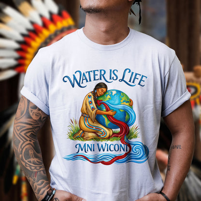 Water is Life  Mini Wiconi - Unisex T-shirt/V-neck T-shirt/Hoodie/Sweatshirt