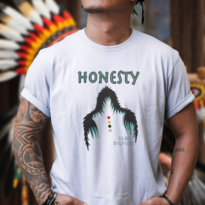 The Seven Sacred Laws - Honesty Native American Unisex T-Shirt/T-Shirt V-Neck/Hoodie/Sweatshirt