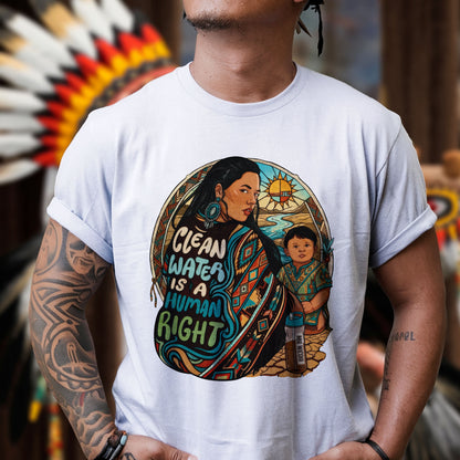 Clean Water is a Human Right - Unisex T-shirt/V-neck T-shirt/Hoodie/Sweatshirt