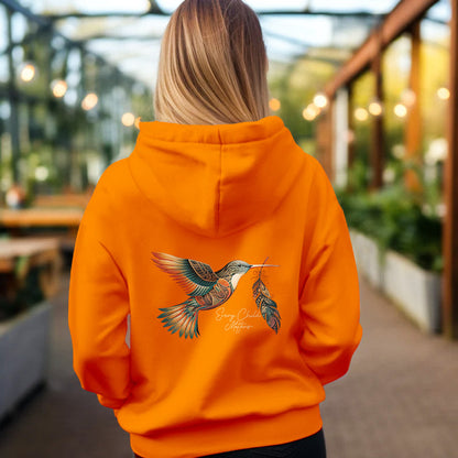 Every Child Matters Hummingbird With Feather Unisex Back T-shirt/Hoodie/Sweatshirt