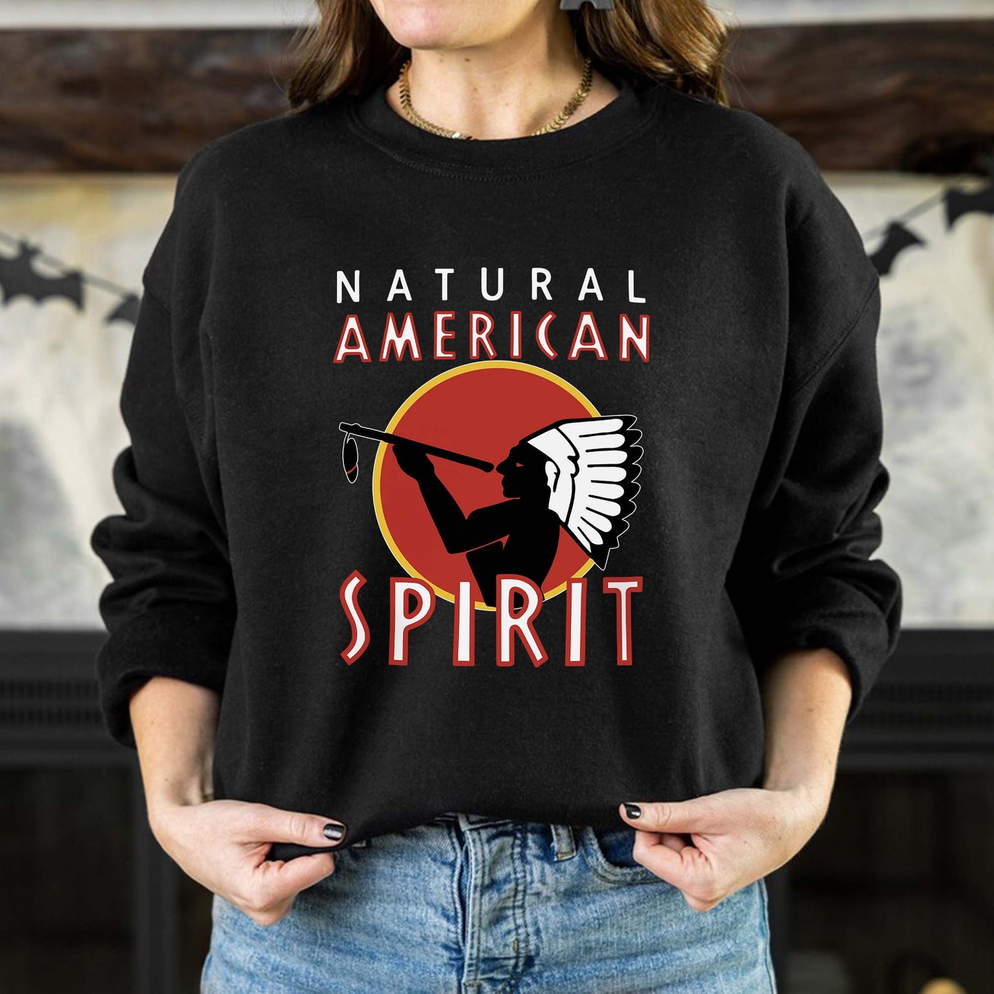 Native American Spirit - Cultural Heritage With Tribal Design Unisex T-Shirt/T-Shirt V-Neck/Hoodie/Sweatshirt