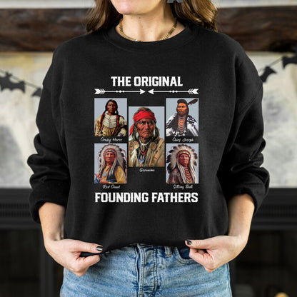 Native American Founding Fathers Tribute Honoring Unisex T-Shirt/T-Shirt V-Neck/Hoodie/Sweatshirt