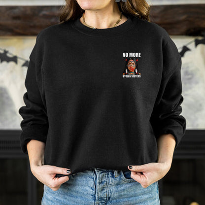 No More Stolen Sisters Indigenous Unisex - Two sides - T-Shirt/T-Shirt V-Neck/Hoodie/Sweatshirt