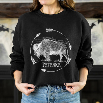 Tatanka Native American Bison Unisex T-shirt/V-neck T-shirt /Hoodie/Sweatshirt