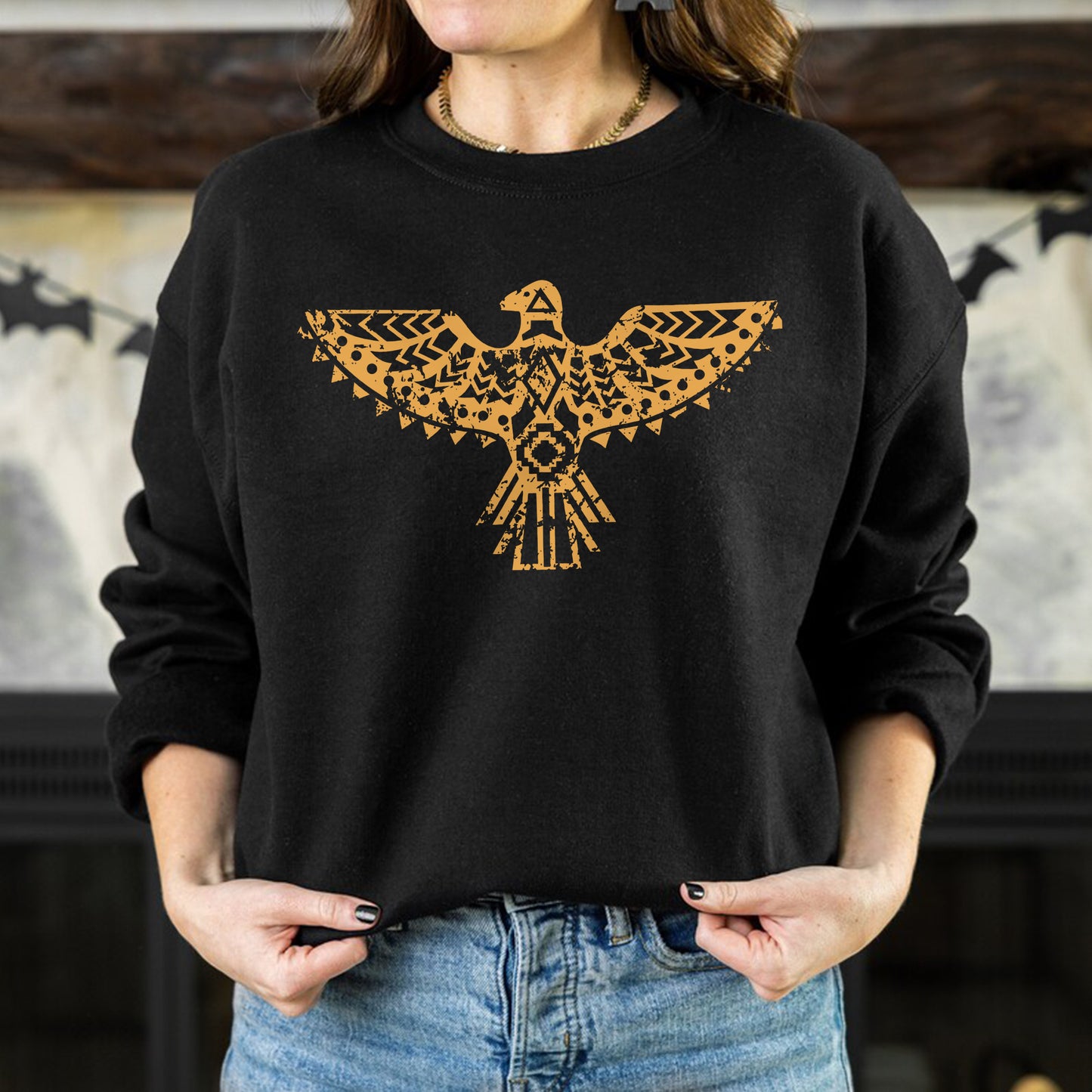 Native Thunderbird Spirit  Southwestern Tribal Unisex T-shirt/V-neck T-shirt /Hoodie/Sweatshirt