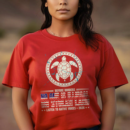 Before Borders No One Is Illegal Unisex T-shirt/T-shirt V-neck/Hoodie/Sweatshirt