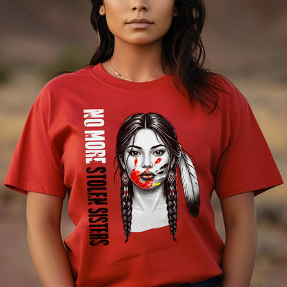 No More Stolen Sisters Red Hand Unisex T-shirt/V-neck T-shirt /Hoodie/Sweatshirt