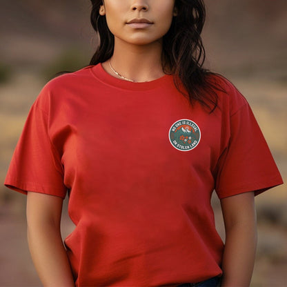 No One Is Illegal on Stolen Land Graphic Indigenous - Two sides - T-Shirt/T-Shirt V-Neck/Hoodie/Sweatshirt