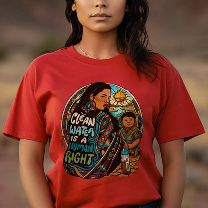 Clean Water is a Human Right - Unisex T-shirt/V-neck T-shirt/Hoodie/Sweatshirt