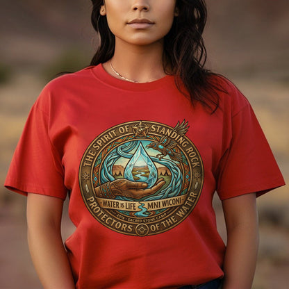The Spirit of Standing Rock - Unisex T-shirt/V-neck T-shirt/Hoodie/Sweatshirt