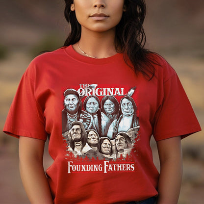 The Original Founding Fathers Native American Leaders Unisex T-Shirt/T-Shirt V-Neck/Hoodie/Sweatshirt