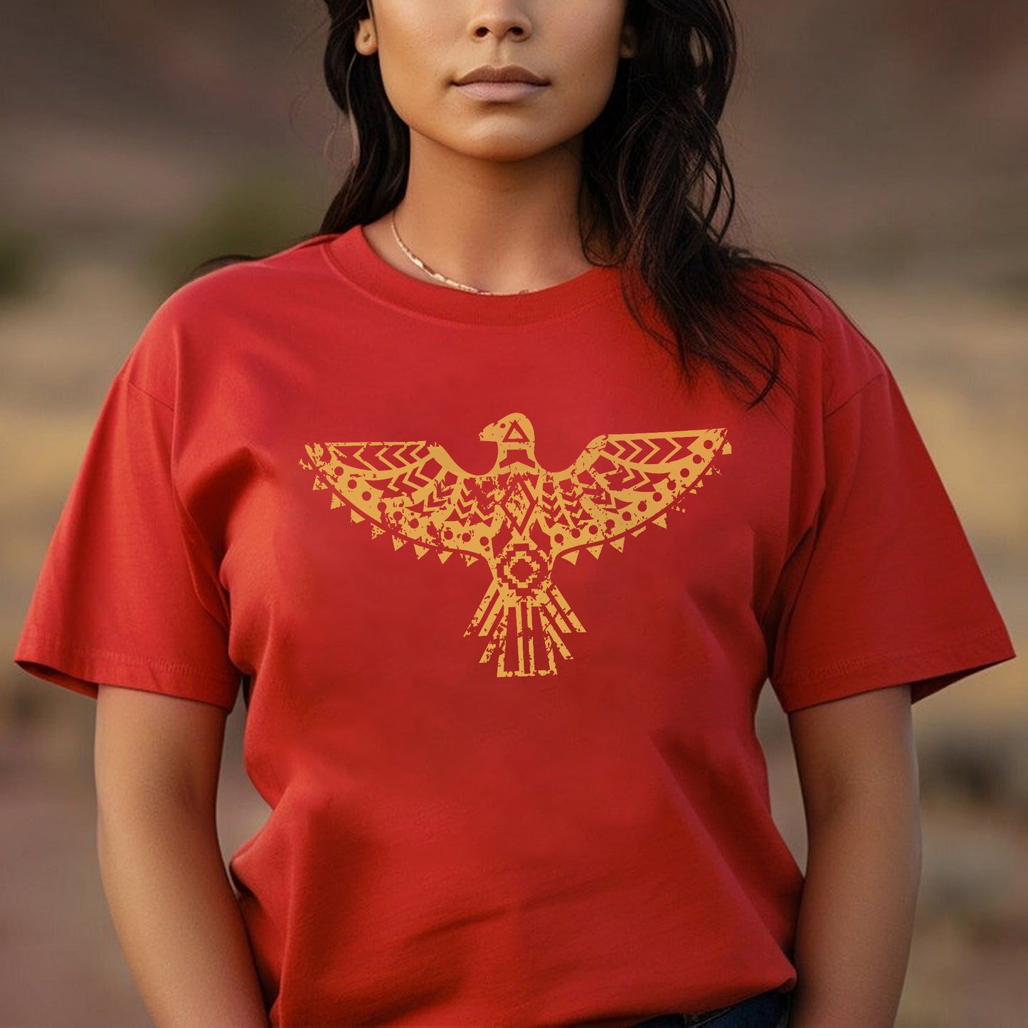 Native Thunderbird Spirit  Southwestern Tribal Unisex T-shirt/V-neck T-shirt /Hoodie/Sweatshirt