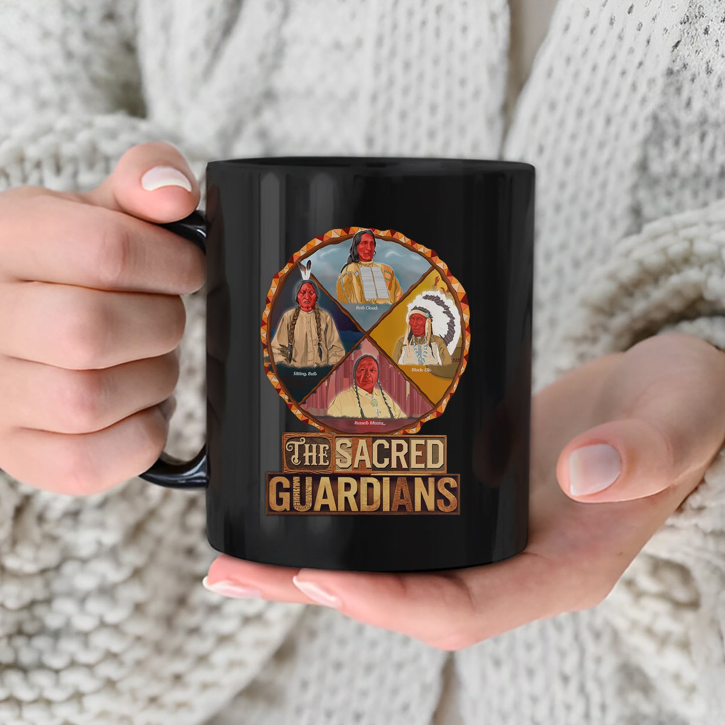 The Sacred Guardians Ceramic Coffee Mug 08