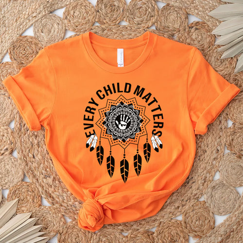 Every Child Matters Dreamcatcher For Orange Shirt Day Unisex T-shirt/Hoodie/Sweatshirt 265