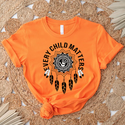 Every Child Matters Dreamcatcher For Orange Shirt Day Unisex T-shirt/Hoodie/Sweatshirt 265
