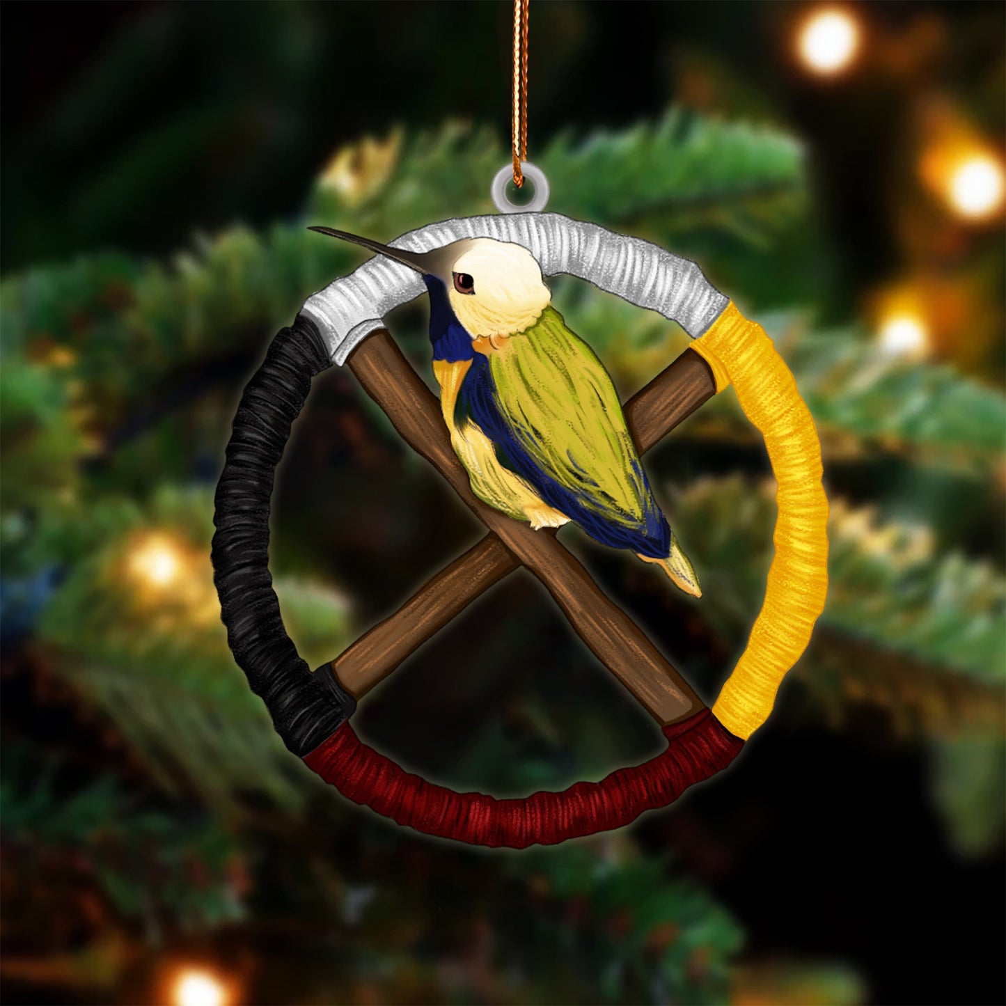 Humming Bird Native American - Unique Christmas Gift Decor Flat Acrylic