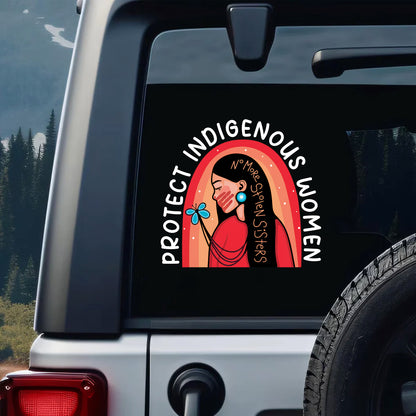 🔥 LIMITED TIME OFFER - Protect Indigenous Women MMIW Braided Decal