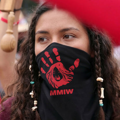 Bandana Red Hand - Justice For Missing And Murdered Indigenous Women