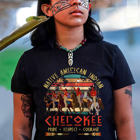 Cherokee Native American Indian Pride Unisex T-Shirt/Hoodie/Sweatshirt