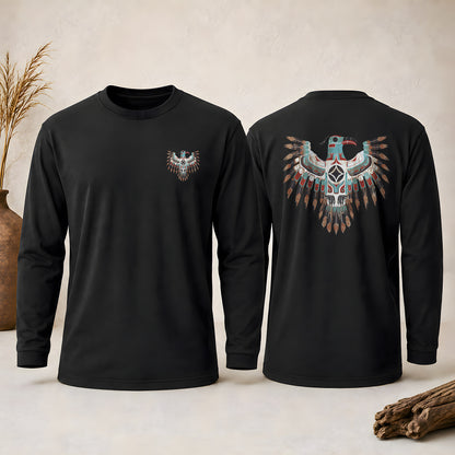 Thunderbird Native American Eagle - Two Sides Unisex Long Sleeve