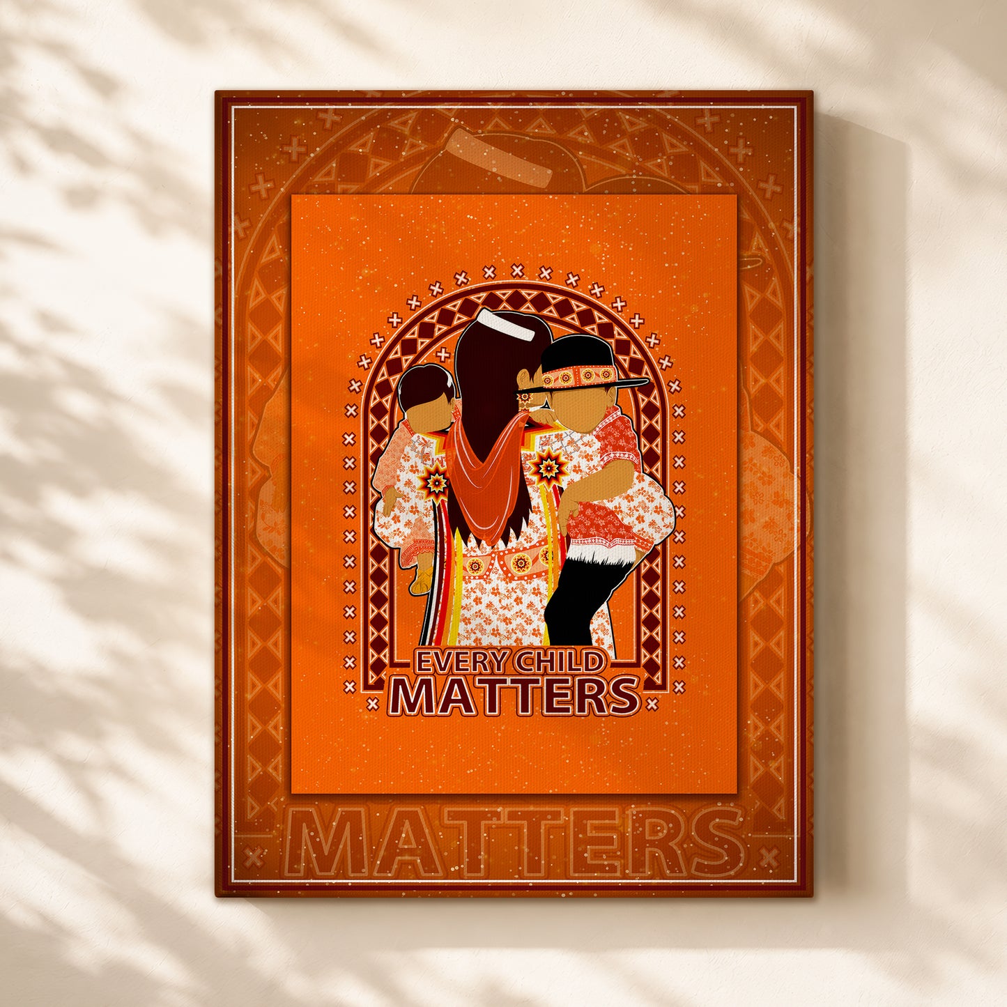 Every Child Matters - Black Mother & Children Wall Art
