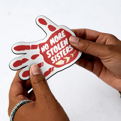 No More Stolen Sisters Vinyl Decal Magnet