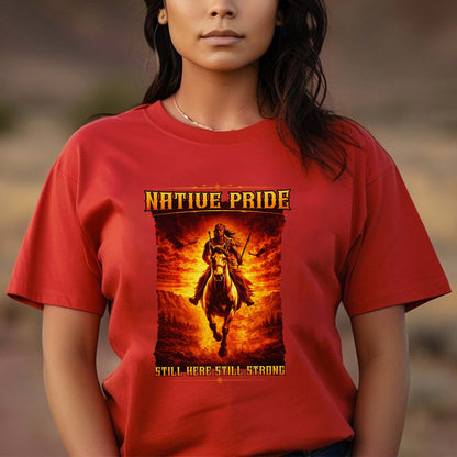 Native Pride - Still Here Still Strong Indigenous Heritage Unisex T-Shirt/T-Shirt V-Neck/Hoodie/Sweatshirt