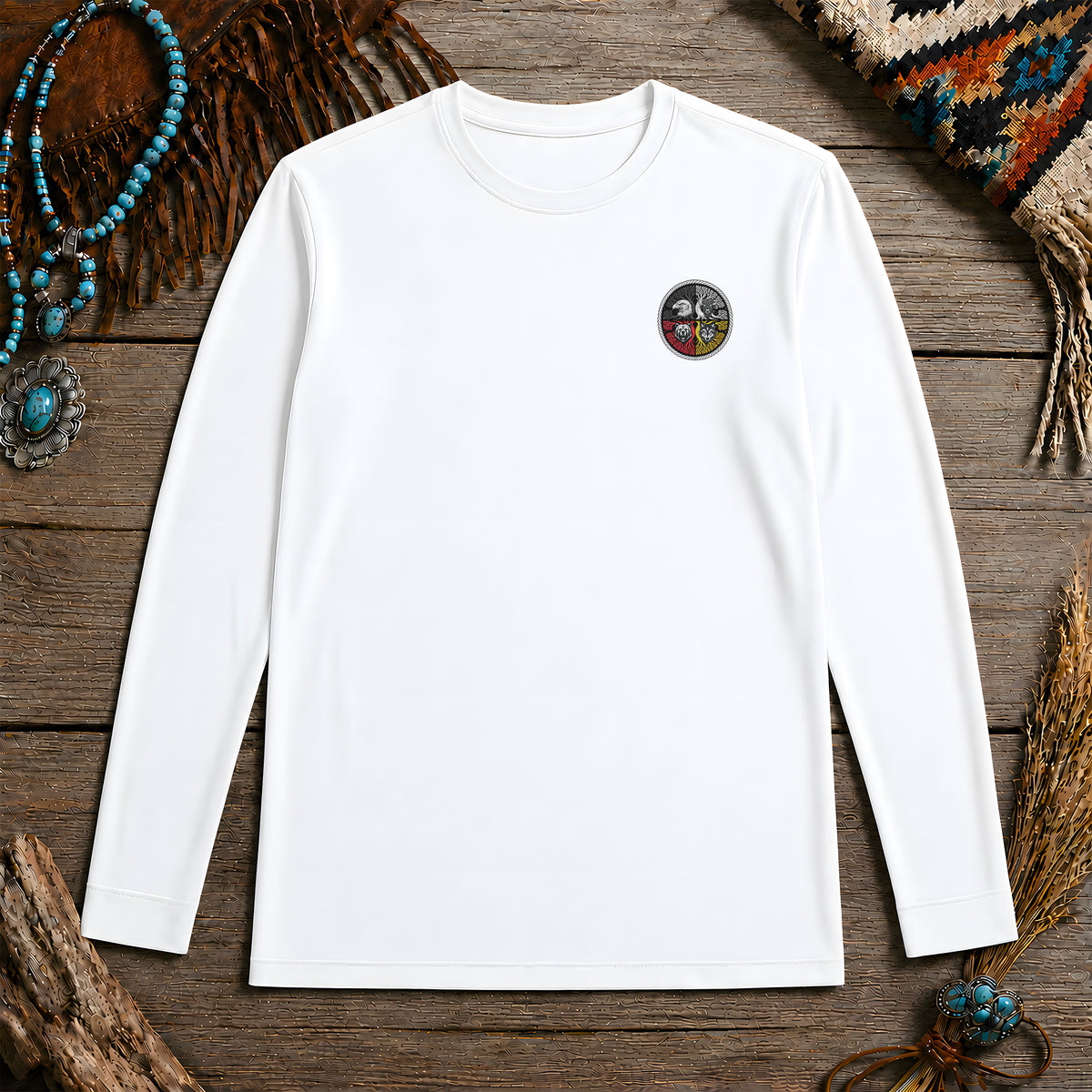 Nature Is My Religion And The Earth Is My Church - Spiritual Wild Animals - Two Sides Unisex Long Sleeve