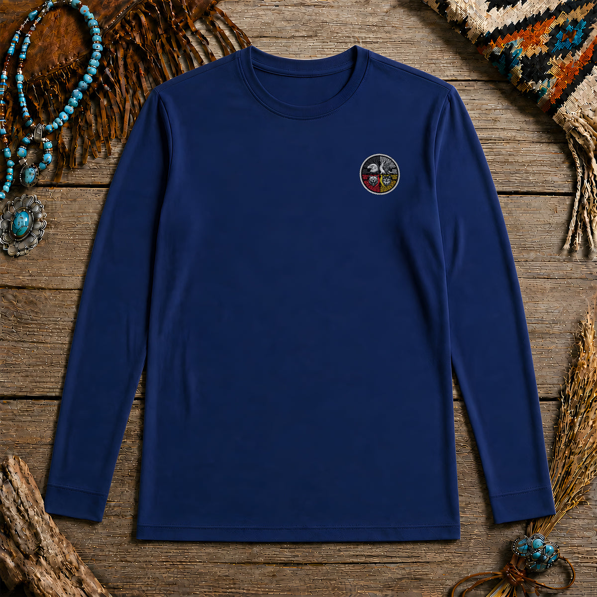 Nature Is My Religion And The Earth Is My Church - Spiritual Wild Animals - Two Sides Unisex Long Sleeve