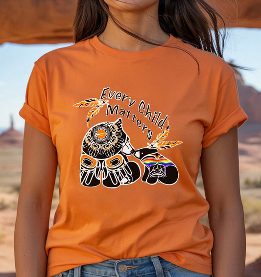 Every Child Matters Native Love And Affection Native American Unisex T-Shirt/Hoodie/Sweatshirt