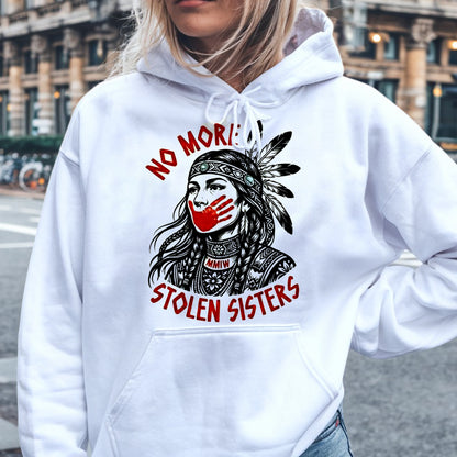 No More Stolen Sisters Feather Unisex T-shirt/T-shirt V-neck/Hoodie/Sweatshirt
